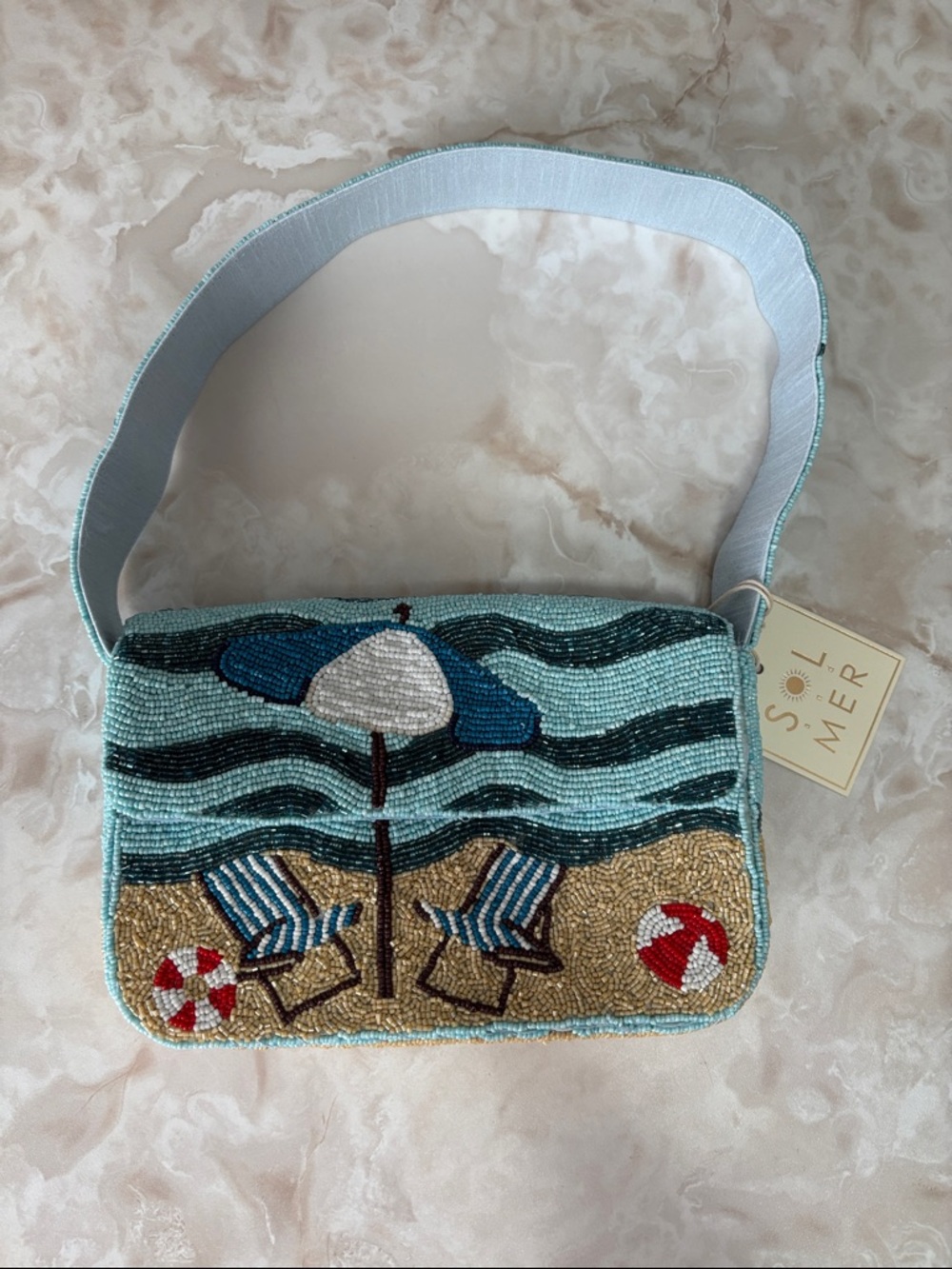 Sol and Mer beaded purse